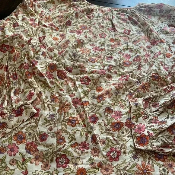 {Old Navy} Floral Long Sleeve Blouse - XXL - Picture 3 of 6